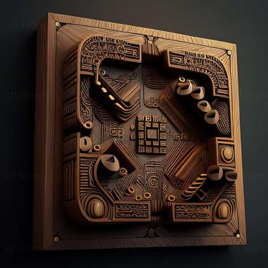 3D model Musaic Box game (STL)